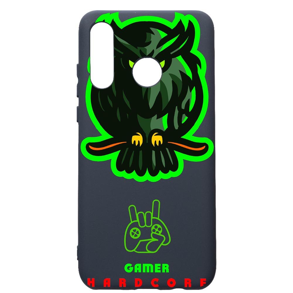 Husa Premium Silicon Compatibila Cu Huawei P30 Lite, Gamers, Hardcore, cu interiorul din material textil, protectie camera, Alaskan Blue, PAB288