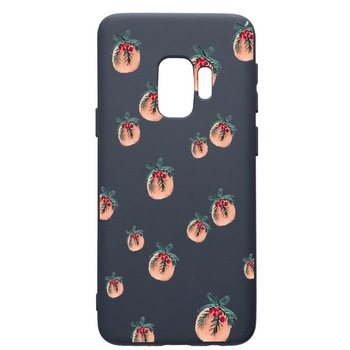 Husa Premium Silicon Compatibila Cu Samsung Galaxy S9, Xmas, cu interiorul din material textil, protectie camera, Alaskan Blue, PAB339 Husa Premium Silicon Compatibila Cu Samsung Galaxy S9, Xmas, cu interiorul din material textil, protectie camera, Alaskan Blue, PAB339