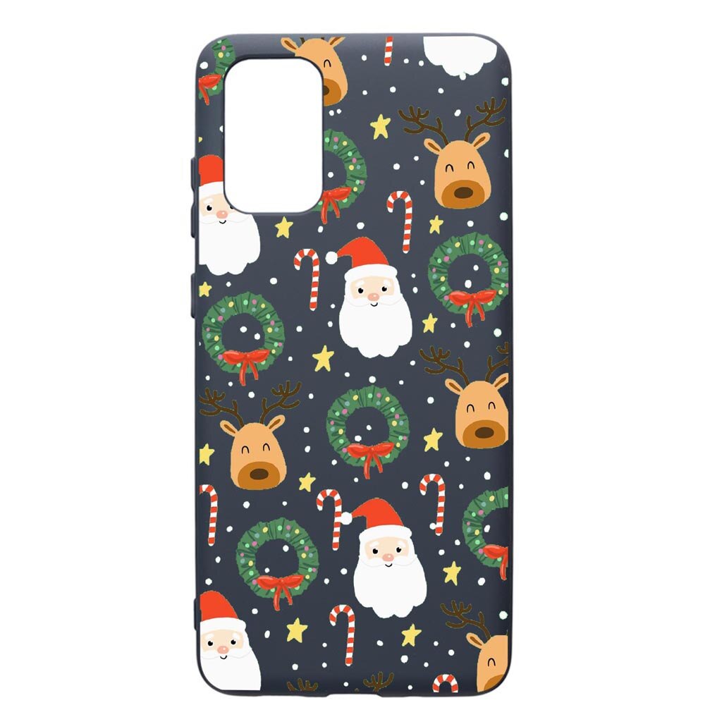 Husa Premium Silicon Compatibila Cu Samsung Galaxy S20 Plus, Happy, cu interiorul din material textil, protectie camera, Alaskan Blue, PAB350