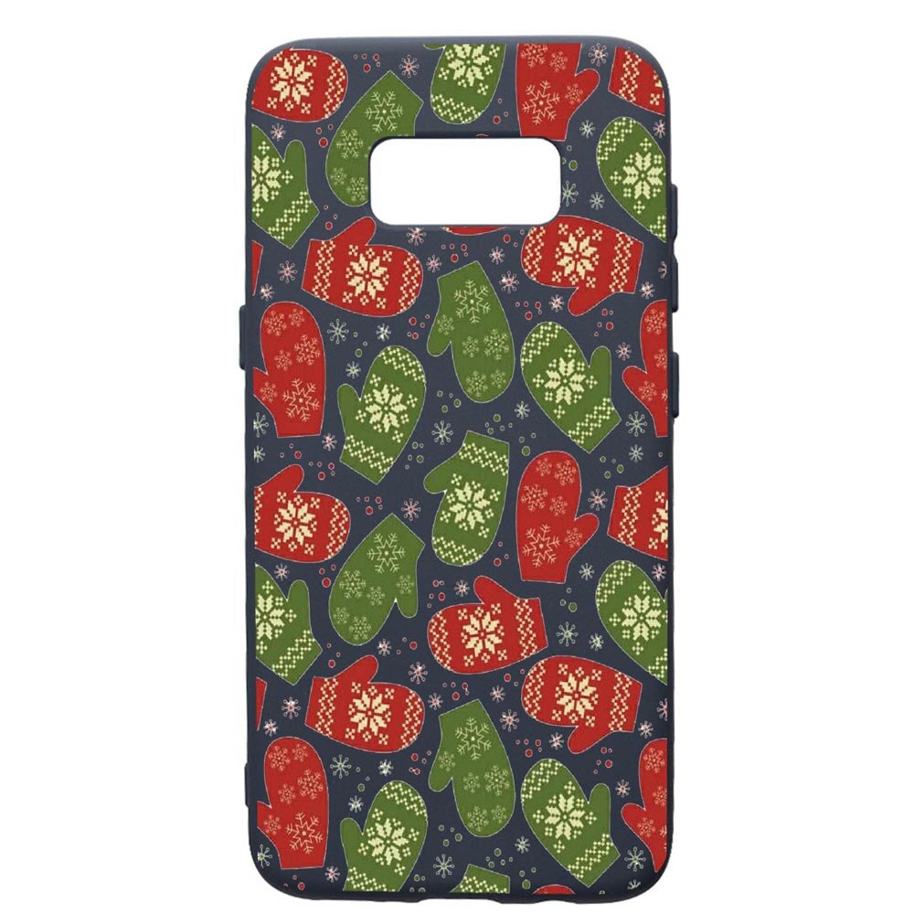 Husa Premium Silicon Compatibila Cu Samsung Galaxy S8, Winter, cu interiorul din material textil, protectie camera, Alaskan Blue, PAB352