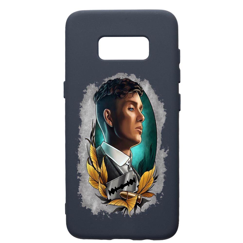 Husa Premium Silicon Compatibila Cu Samsung Galaxy S10E, Peaky Blinders, cu interiorul din material textil, protectie camera, Alaskan Blue, PAB384