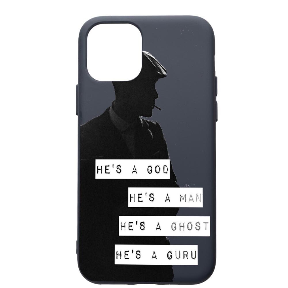 Husa Premium Silicon Compatibila Cu Apple IPhone 12, Peaky Blinders, cu interiorul din material textil, protectie camera, Alaskan Blue, PAB381