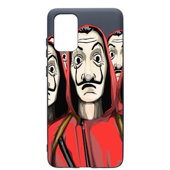 Husa Premium Silicon Compatibila Cu Samsung Galaxy S20 Plus, La Casa De Papel, cu interiorul din material textil, protectie camera, Alaskan Blue, PAB390 Husa Premium Silicon Compatibila Cu Samsung Galaxy S20 Plus, La Casa De Papel, cu interiorul din material textil, protectie camera, Alaskan Blue, PAB390