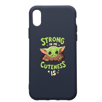 Husa Premium Silicon Compatibila Cu Samsung Galaxy A10, Star Wars Baby Yoda, cu interiorul din material textil, protectie camera, Alaskan Blue, PAB400 Husa Premium Silicon Compatibila Cu Samsung Galaxy A10, Star Wars Baby Yoda, cu interiorul din material textil, protectie camera, Alaskan Blue, PAB400