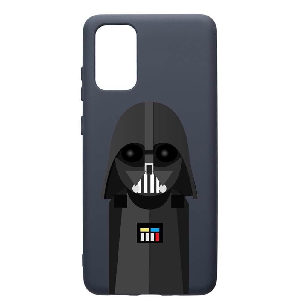 Husa Premium Silicon Compatibila Cu Samsung Galaxy S20 Plus, Star Wars Darth Vader, cu interiorul din material textil, protectie camera, Alaskan Blue, PAB405