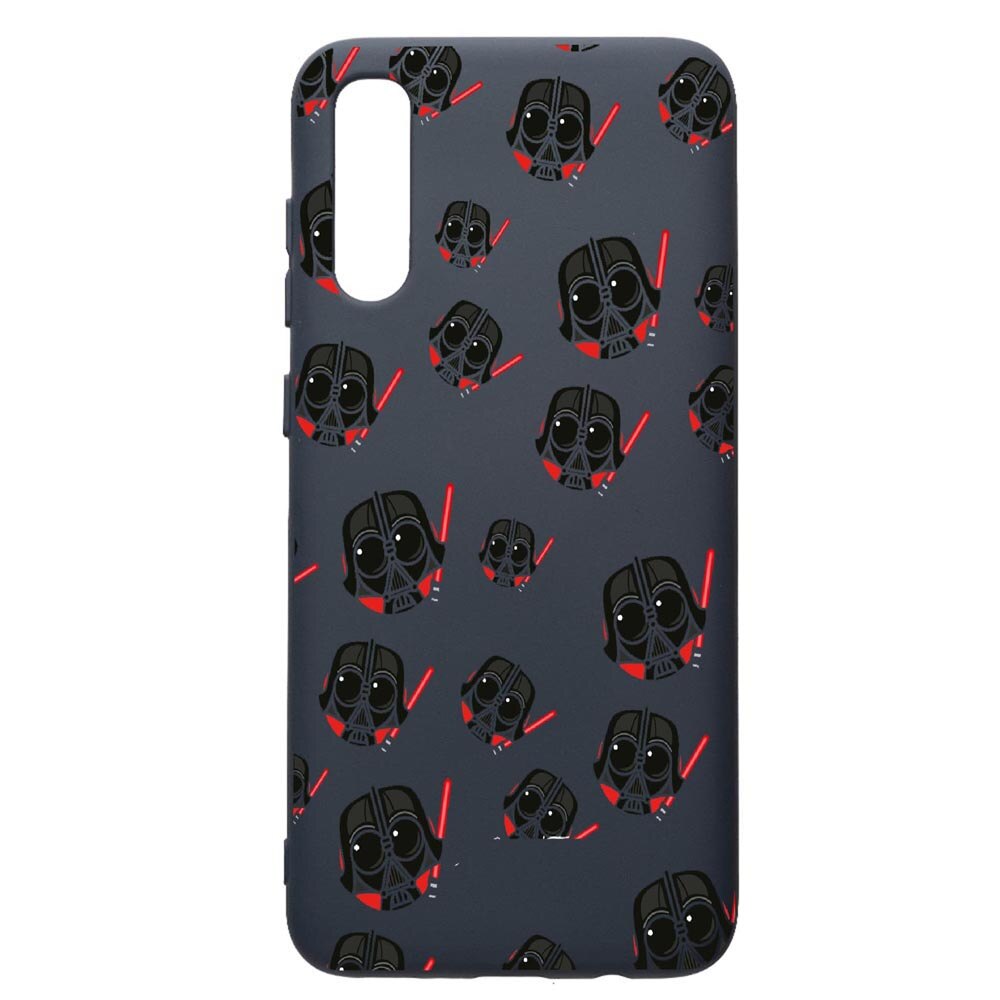 Husa Premium Silicon Compatibila Cu Samsung Galaxy A70, Star Wars Darth Vader, cu interiorul din material textil, protectie camera, Alaskan Blue, PAB419