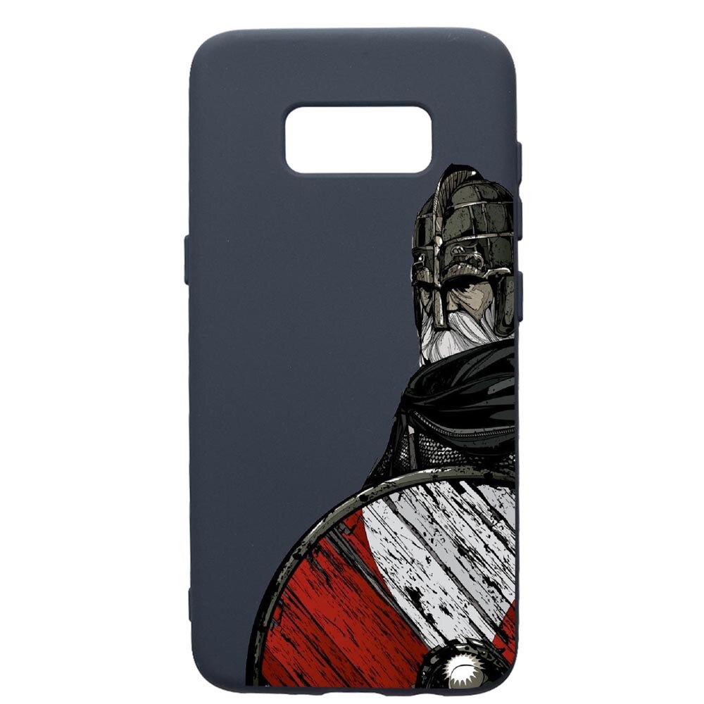 Husa Premium Silicon Compatibila Cu Samsung Galaxy S10E, Vikings, cu interiorul din material textil, protectie camera, Alaskan Blue, PAB449