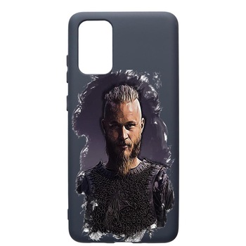 Husa Premium Silicon Compatibila Cu Samsung Galaxy S20 Plus, Vikings Ragnar Lothbrok, cu interiorul din material textil, protectie camera, Alaskan Blue, PAB452 Husa Premium Silicon Compatibila Cu Samsung Galaxy S20 Plus, Vikings Ragnar Lothbrok, cu interiorul din material textil, protectie camera, Alaskan Blue, PAB452