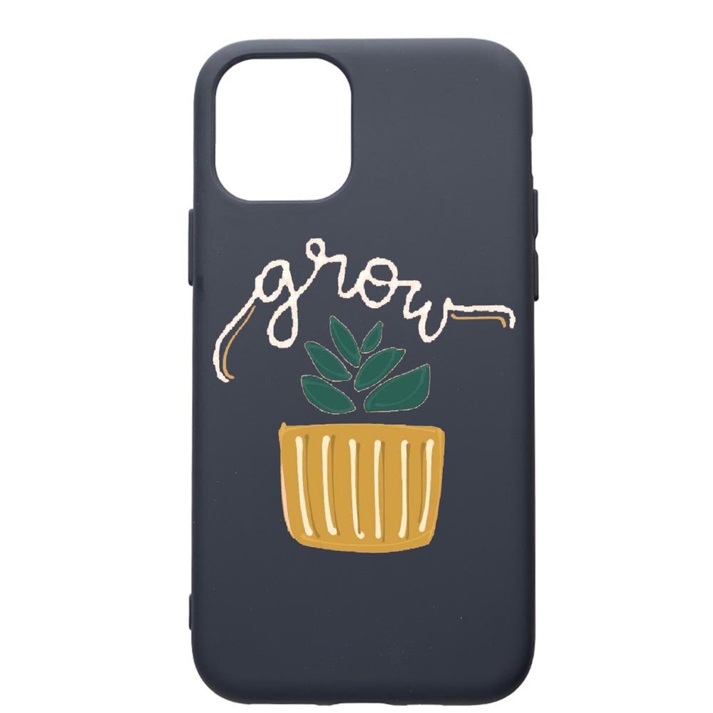 Husa Premium Silicon Compatibila Cu Apple IPhone 12, Grow, cu interiorul din material textil, protectie camera, Alaskan Blue, PAB490