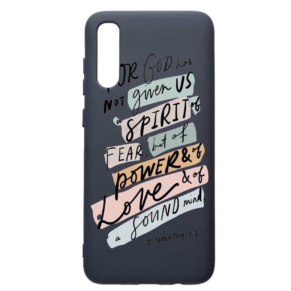 Husa Premium Silicon Compatibila Cu Samsung Galaxy A70, Bible, cu interiorul din material textil, protectie camera, Alaskan Blue, PAB481