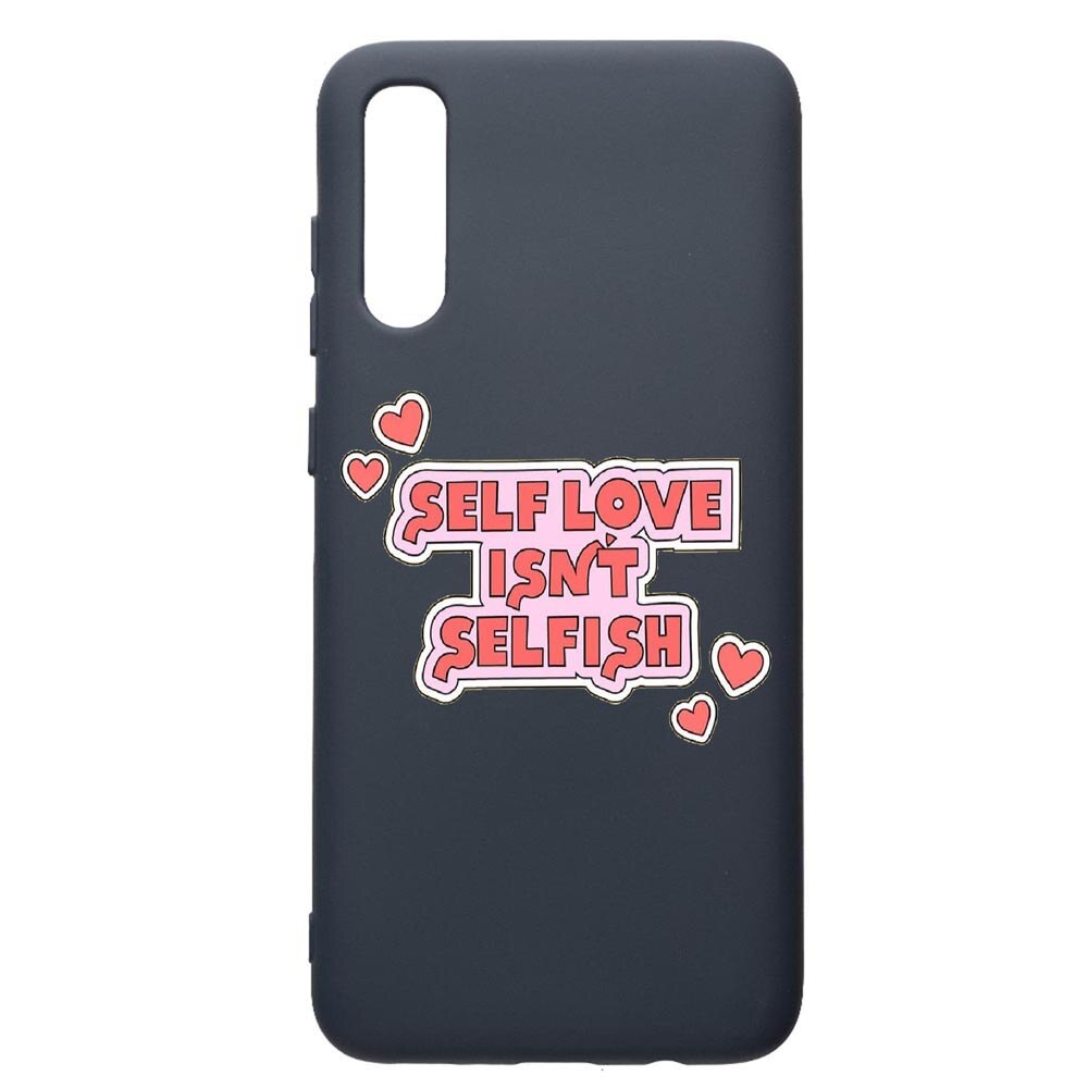 Husa Premium Silicon Compatibila Cu Samsung Galaxy A30S, Self Love, cu interiorul din material textil, protectie camera, Alaskan Blue, PAB493