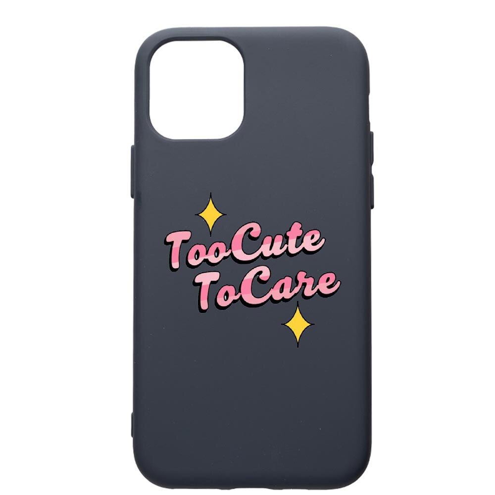 Husa Premium Silicon Compatibila Cu Apple IPhone 11 Pro, Too Cute, cu interiorul din material textil, protectie camera, Alaskan Blue, PAB488