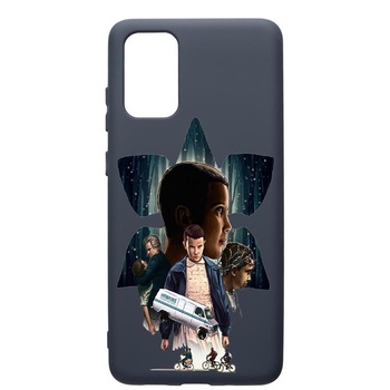Husa Premium Silicon Compatibila Cu Samsung Galaxy S20 Plus, Stranger Things, cu interiorul din material textil, protectie camera, Alaskan Blue, PAB373 Husa Premium Silicon Compatibila Cu Samsung Galaxy S20 Plus, Stranger Things, cu interiorul din material textil, protectie camera, Alaskan Blue, PAB373