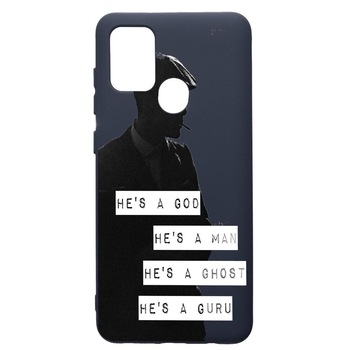 Husa Premium Silicon Compatibila Cu Samsung Galaxy A21S, Peaky Blinders, cu interiorul din material textil, protectie camera, Alaskan Blue, PAB381 Husa Premium Silicon Compatibila Cu Samsung Galaxy A21S, Peaky Blinders, cu interiorul din material textil, protectie camera, Alaskan Blue, PAB381