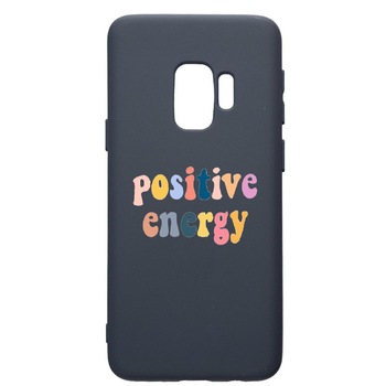 Husa Premium Silicon Compatibila Cu Samsung Galaxy S9, Positive Energy, cu interiorul din material textil, protectie camera, Alaskan Blue, PAB479 Husa Premium Silicon Compatibila Cu Samsung Galaxy S9, Positive Energy, cu interiorul din material textil, protectie camera, Alaskan Blue, PAB479