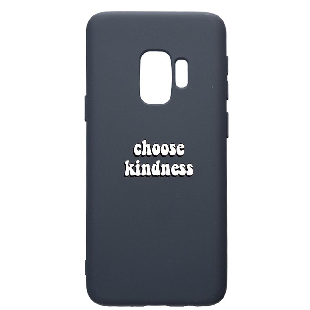 Husa Premium Silicon Compatibila Cu Samsung Galaxy S9, Kidness, cu interiorul din material textil, protectie camera, Alaskan Blue, PAB478