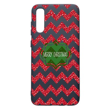 Husa Premium Silicon Compatibila Cu Samsung Galaxy A70, Xmas, cu interiorul din material textil, protectie camera, Alaskan Blue, PAB316 Husa Premium Silicon Compatibila Cu Samsung Galaxy A70, Xmas, cu interiorul din material textil, protectie camera, Alaskan Blue, PAB316