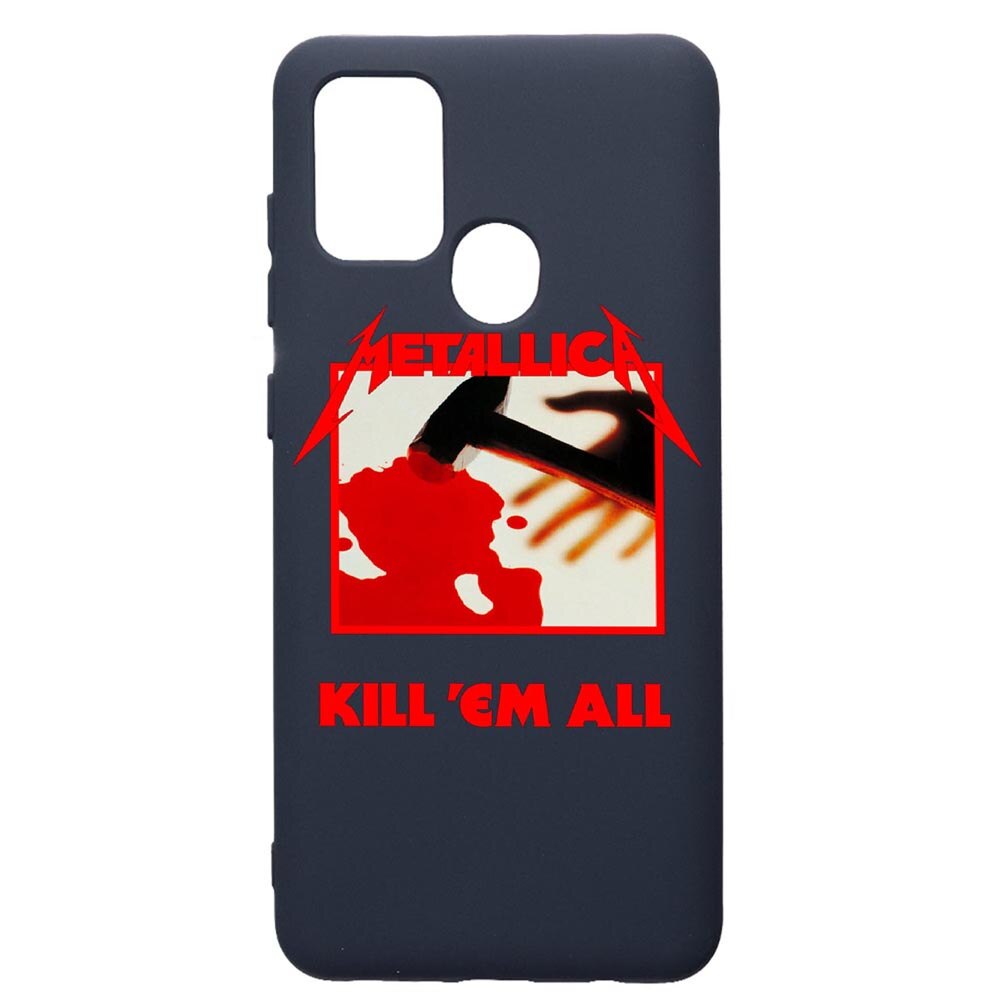 Husa Premium Silicon Compatibila Cu Samsung Galaxy A21S, Metallica, cu interiorul din material textil, protectie camera, Alaskan Blue, PAB543