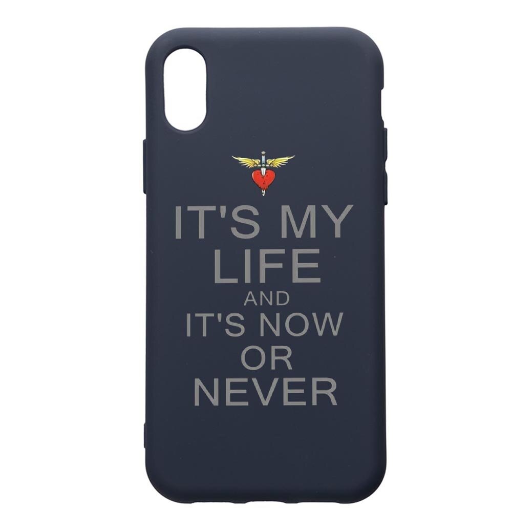 Husa Premium Silicon Compatibila Cu Huawei Y6 2019, Its My Life, cu interiorul din material textil, protectie camera, Alaskan Blue, PAB539