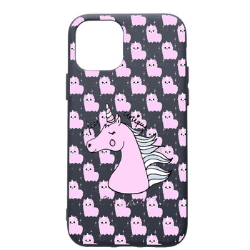 Husa Premium Silicon Compatibila Cu Apple IPhone 12, Unicorn - I Feel Unique, cu interiorul din material textil, protectie camera, Alaskan Blue, PAB521 Husa Premium Silicon Compatibila Cu Apple IPhone 12, Unicorn - I Feel Unique, cu interiorul din material textil, protectie camera, Alaskan Blue, PAB521