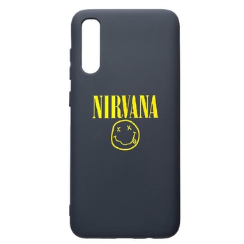 Husa Premium Silicon Compatibila Cu Samsung Galaxy A50, Nirvana, cu interiorul din material textil, protectie camera, Alaskan Blue, PAB540 Husa Premium Silicon Compatibila Cu Samsung Galaxy A50, Nirvana, cu interiorul din material textil, protectie camera, Alaskan Blue, PAB540