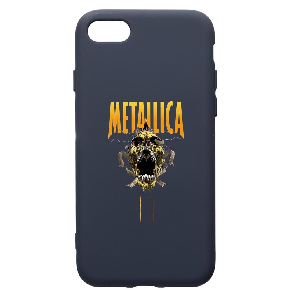 Husa Premium Silicon Compatibila Cu Apple IPhone SE 2 / iPhone 8 / iPhone 7, Metallica, cu interiorul din material textil, protectie camera, Alaskan Blue, PAB542