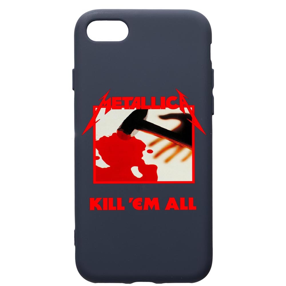 Husa Premium Silicon Compatibila Cu Apple IPhone SE 2 / iPhone 8 / iPhone 7, Metallica, cu interiorul din material textil, protectie camera, Alaskan Blue, PAB543