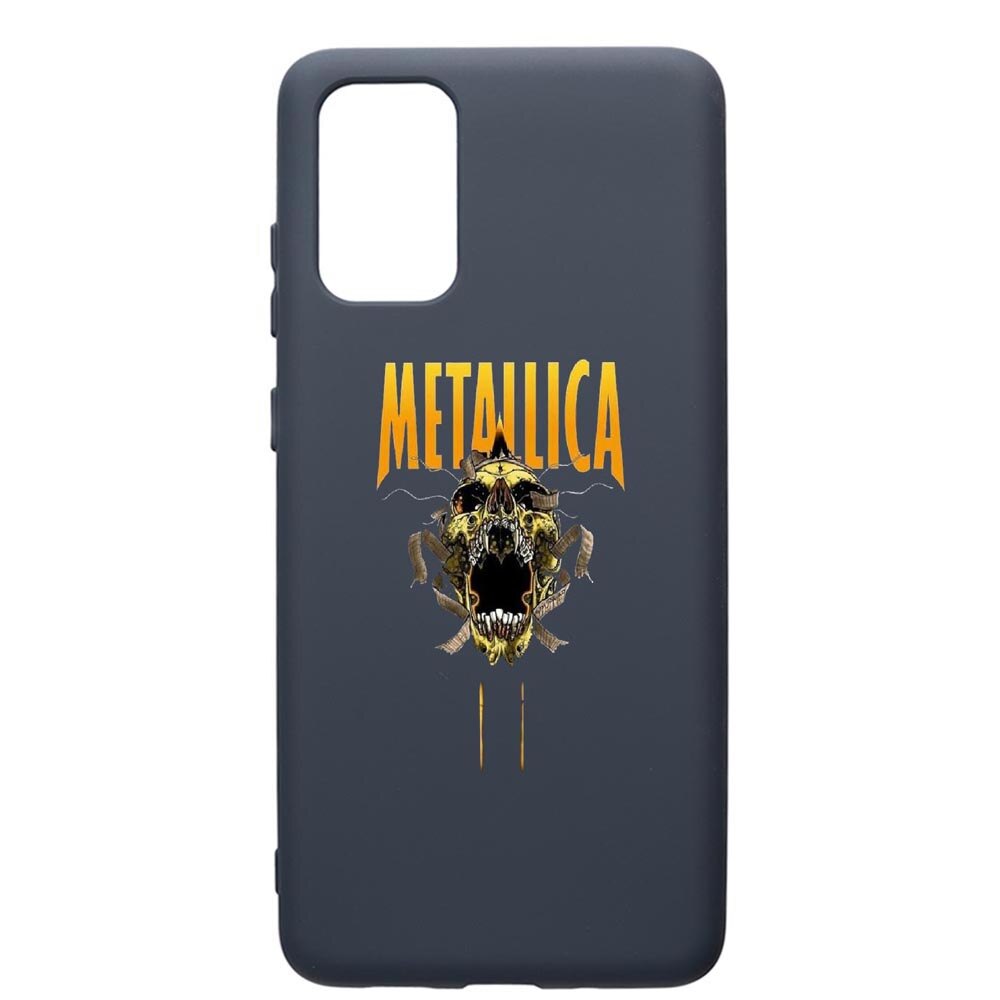 Husa Premium Silicon Compatibila Cu Samsung Galaxy S20 Plus, Metallica, cu interiorul din material textil, protectie camera, Alaskan Blue, PAB542