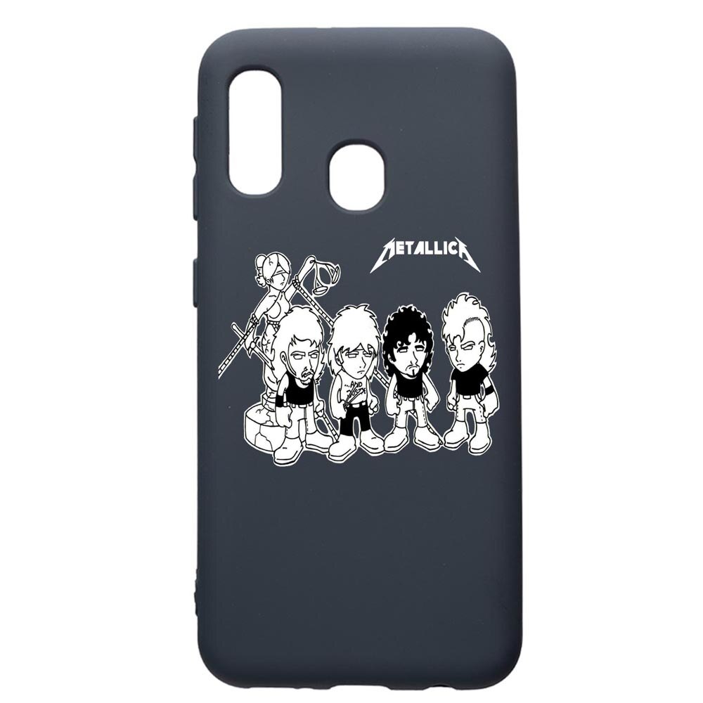Husa Premium Silicon Compatibila Cu Samsung Galaxy A20E, Metallica, cu interiorul din material textil, protectie camera, Alaskan Blue, PAB544
