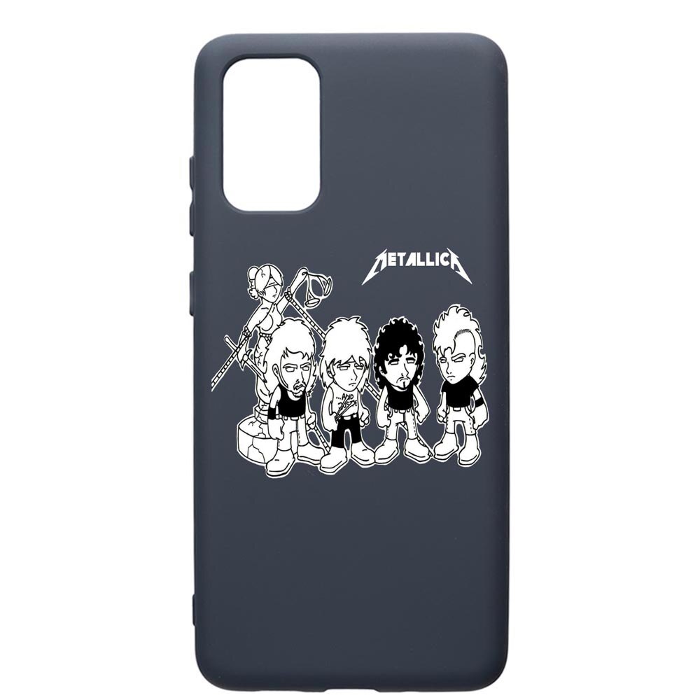 Husa Premium Silicon Compatibila Cu Samsung Galaxy S20 Plus, Metallica, cu interiorul din material textil, protectie camera, Alaskan Blue, PAB544
