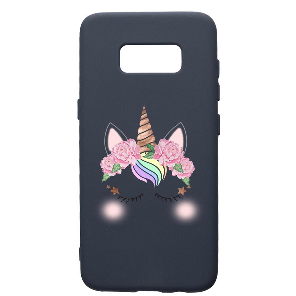 Husa Premium Silicon Compatibila Cu Samsung Galaxy S10E, Unicorn, cu interiorul din material textil, protectie camera, Alaskan Blue, PAB525