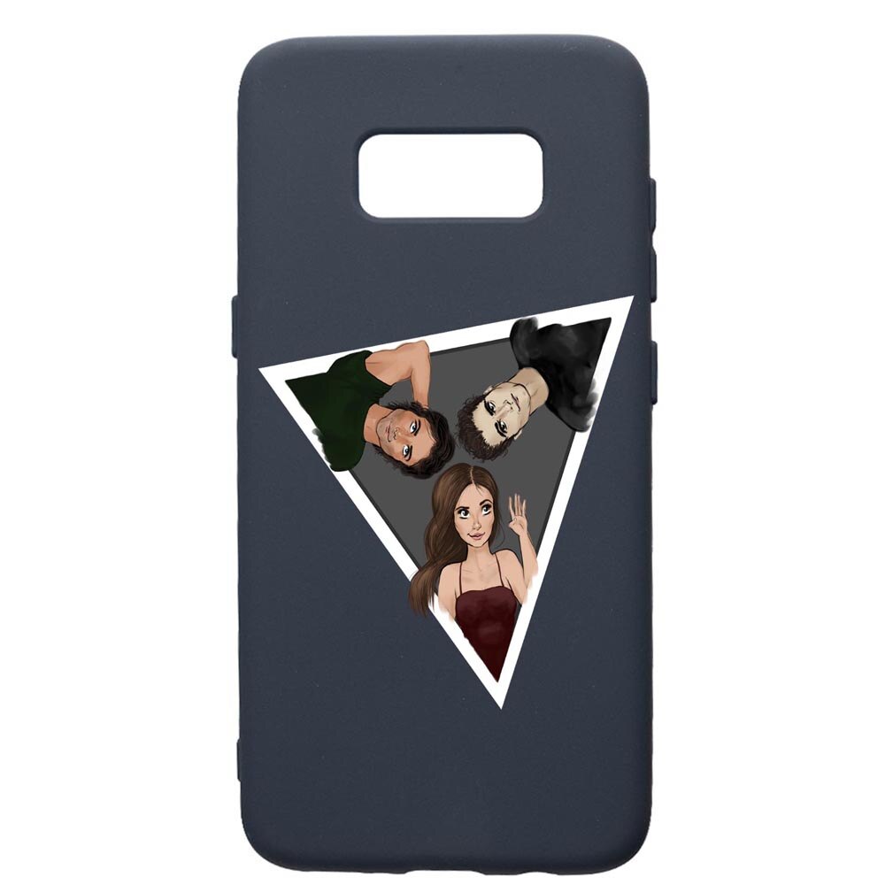 Husa Premium Silicon Compatibila Cu Samsung Galaxy S10E, Vampire Diaries, cu interiorul din material textil, protectie camera, Alaskan Blue, PAB577
