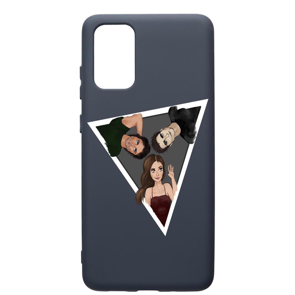 Husa Premium Silicon Compatibila Cu Samsung Galaxy S20 Plus, Vampire Diaries, cu interiorul din material textil, protectie camera, Alaskan Blue, PAB577