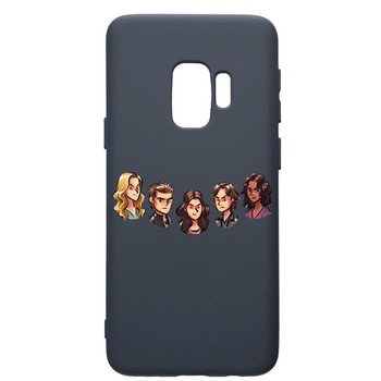 Husa Premium Silicon Compatibila Cu Samsung Galaxy S9, Vampire Diaries, cu interiorul din material textil, protectie camera, Alaskan Blue, PAB579 Husa Premium Silicon Compatibila Cu Samsung Galaxy S9, Vampire Diaries, cu interiorul din material textil, protectie camera, Alaskan Blue, PAB579