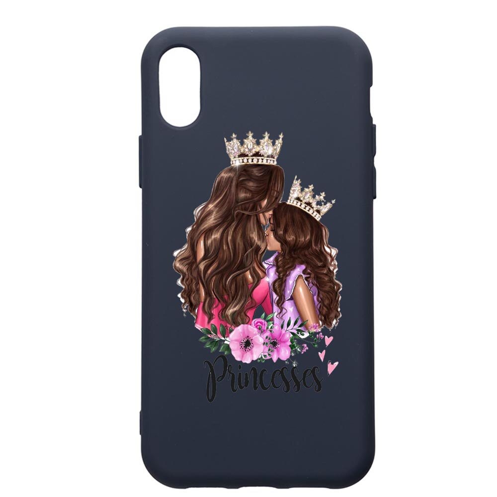 Husa Premium Silicon Compatibila Cu Samsung Galaxy A01, Princesses, cu interiorul din material textil, protectie camera, Alaskan Blue, PAB552