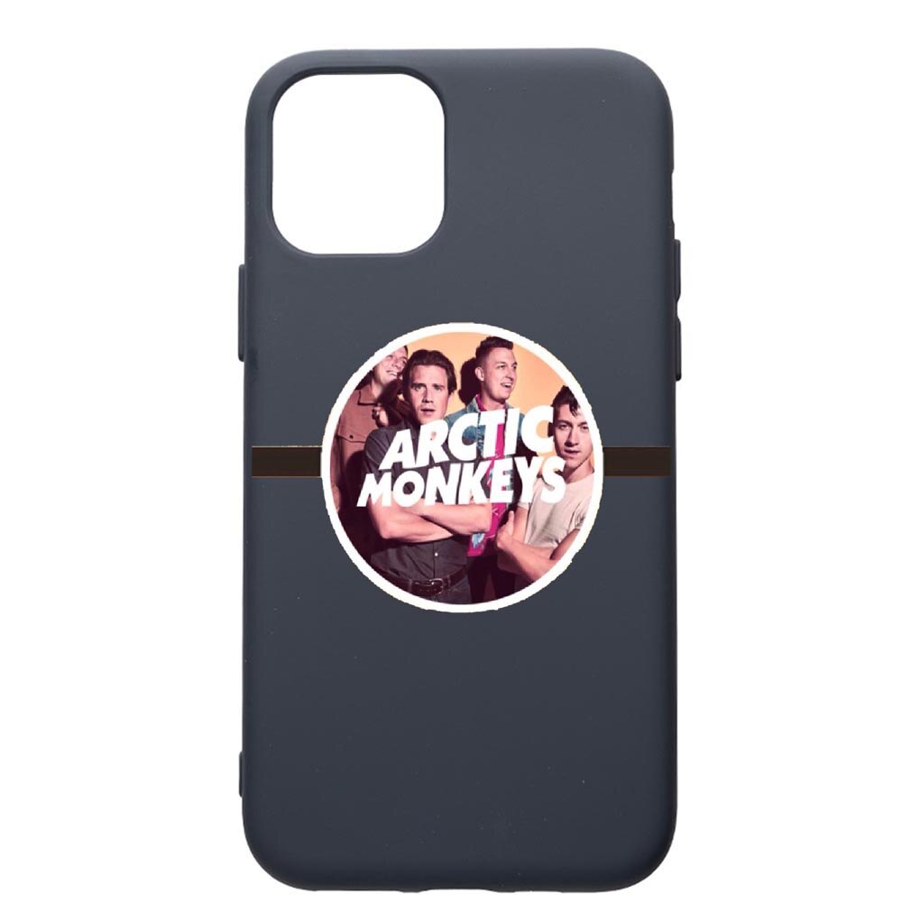 Husa Premium Silicon Compatibila Cu Apple IPhone 11 Pro, Arctic Monkey, cu interiorul din material textil, protectie camera, Alaskan Blue, PAB549