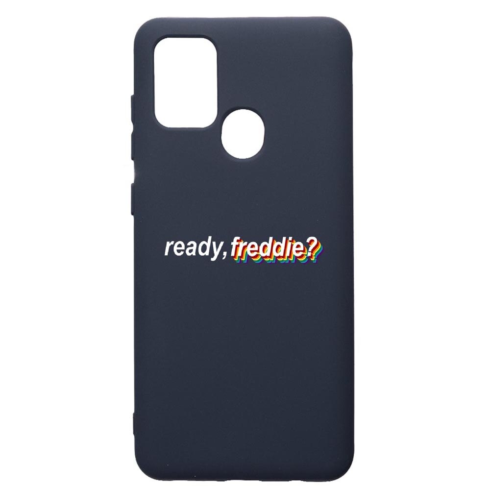 Husa Premium Silicon Compatibila Cu Samsung Galaxy A21S, Freddie, cu interiorul din material textil, protectie camera, Alaskan Blue, PAB550
