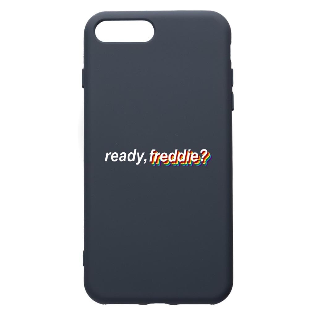 Husa Premium Silicon Compatibila Cu Apple iPhone 8 Plus / iPhone 7 Plus, Freddie, cu interiorul din material textil, protectie camera, Alaskan Blue, PAB550