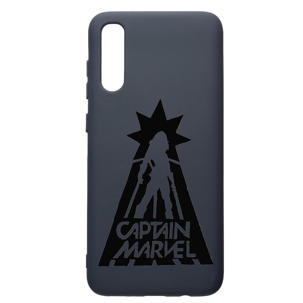 Husa Premium Silicon Compatibila Cu Samsung Galaxy A70, Captain, cu interiorul din material textil, protectie camera, Alaskan Blue, PAB239