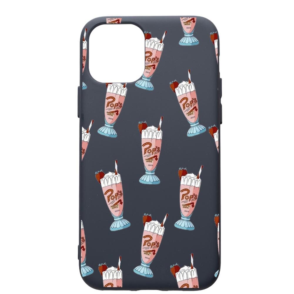 Husa Premium Silicon Compatibila Cu Apple IPhone 12, Riverdale Shake, cu interiorul din material textil, protectie camera, Alaskan Blue, PAB609