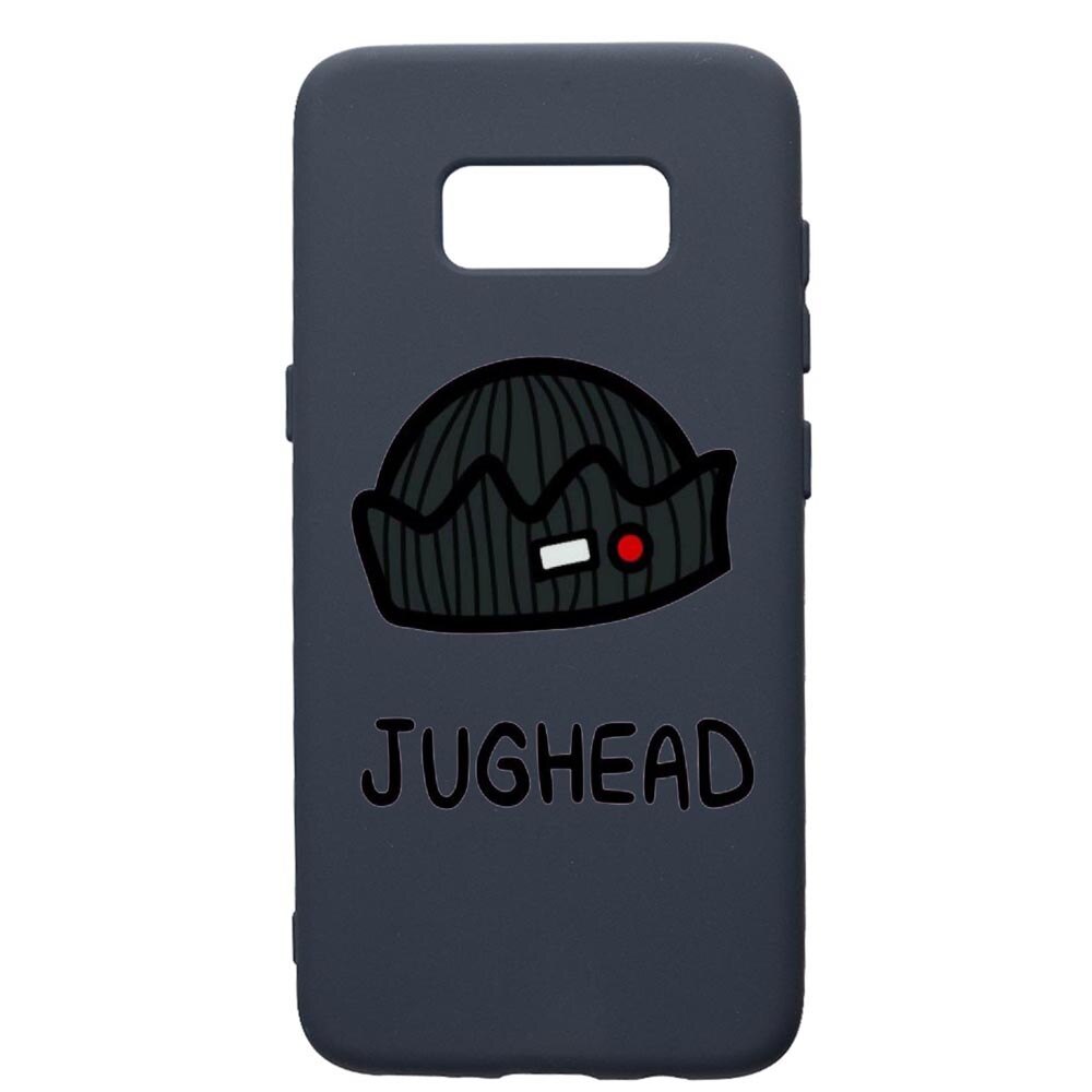 Husa Premium Silicon Compatibila Cu Samsung Galaxy S8, Riverdale Jughead, cu interiorul din material textil, protectie camera, Alaskan Blue, PAB611