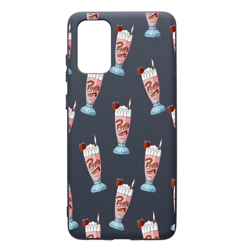 Husa Premium Silicon Compatibila Cu Samsung Galaxy S20 Plus, Riverdale Shake, cu interiorul din material textil, protectie camera, Alaskan Blue, PAB609