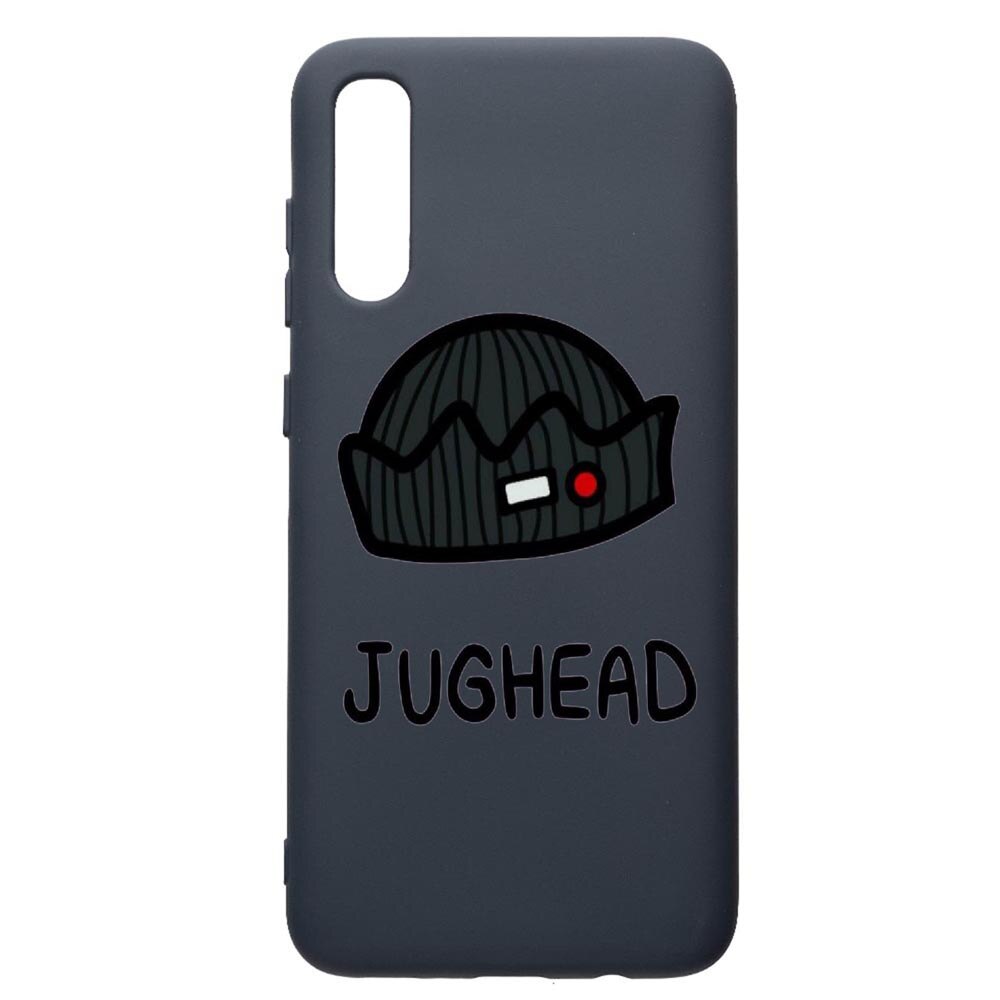 Husa Premium Silicon Compatibila Cu Samsung Galaxy A30S, Riverdale Jughead, cu interiorul din material textil, protectie camera, Alaskan Blue, PAB611