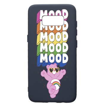 Husa Premium Silicon Compatibila Cu Samsung Galaxy S8, Mood - Pink Bear, cu interiorul din material textil, protectie camera, Alaskan Blue, PAB599 Husa Premium Silicon Compatibila Cu Samsung Galaxy S8, Mood - Pink Bear, cu interiorul din material textil, protectie camera, Alaskan Blue, PAB599