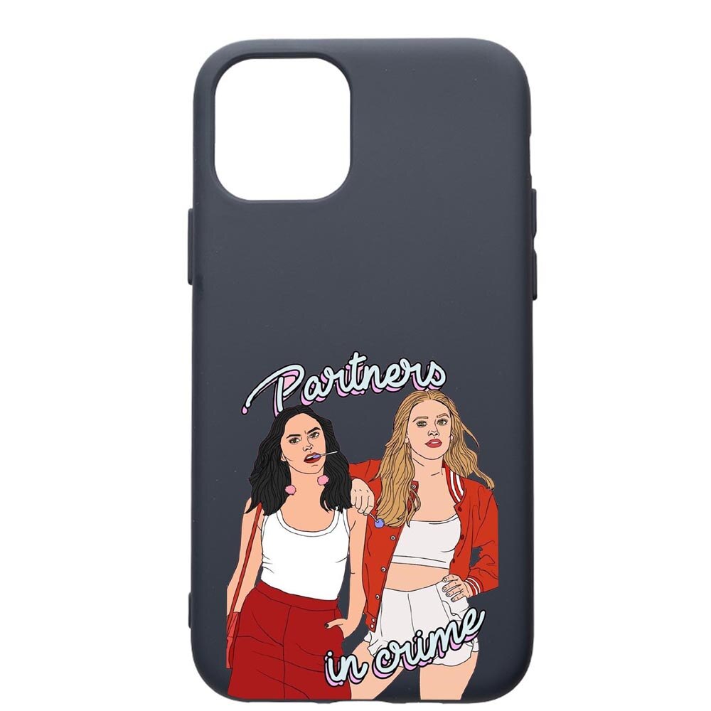 Husa Premium Silicon Compatibila Cu Apple IPhone 11 Pro, Riverdale Crime, cu interiorul din material textil, protectie camera, Alaskan Blue, PAB621