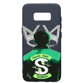 Husa Premium Silicon Compatibila Cu Samsung Galaxy S8, Riverdale - South Side Serpents, cu interiorul din material textil, protectie camera, Alaskan Blue, PAB620 Husa Premium Silicon Compatibila Cu Samsung Galaxy S8, Riverdale - South Side Serpents, cu interiorul din material textil, protectie camera, Alaskan Blue, PAB620