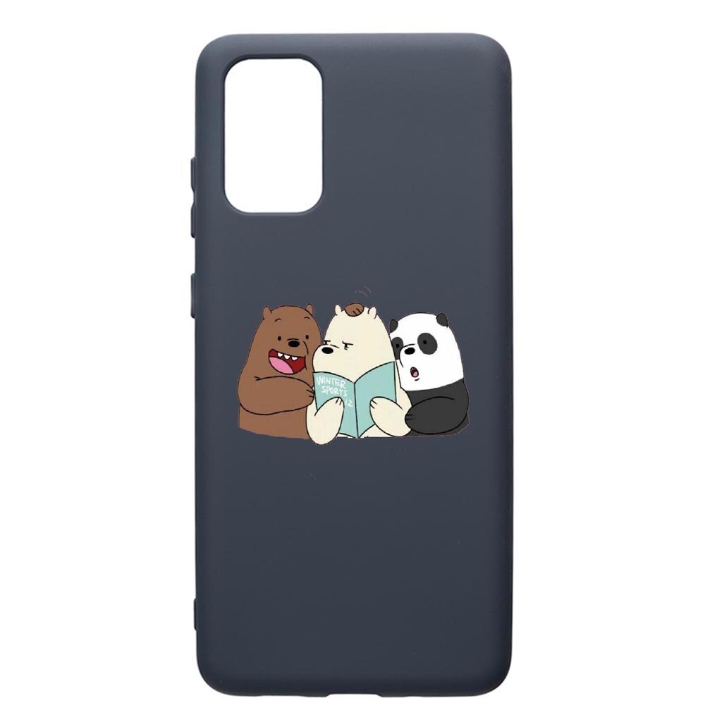 Husa Premium Silicon Compatibila Cu Samsung Galaxy S20 Plus, Winter Sports, cu interiorul din material textil, protectie camera, Alaskan Blue, PAB601