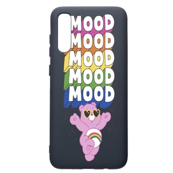 Husa Premium Silicon Compatibila Cu Samsung Galaxy A70, Mood - Pink Bear, cu interiorul din material textil, protectie camera, Alaskan Blue, PAB599 Husa Premium Silicon Compatibila Cu Samsung Galaxy A70, Mood - Pink Bear, cu interiorul din material textil, protectie camera, Alaskan Blue, PAB599