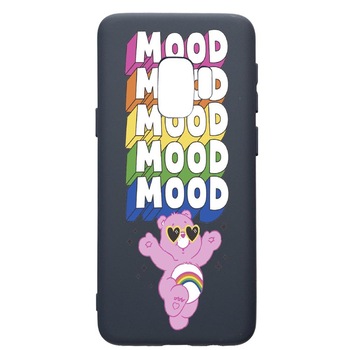 Husa Premium Silicon Compatibila Cu Samsung Galaxy S9, Mood - Pink Bear, cu interiorul din material textil, protectie camera, Alaskan Blue, PAB599 Husa Premium Silicon Compatibila Cu Samsung Galaxy S9, Mood - Pink Bear, cu interiorul din material textil, protectie camera, Alaskan Blue, PAB599