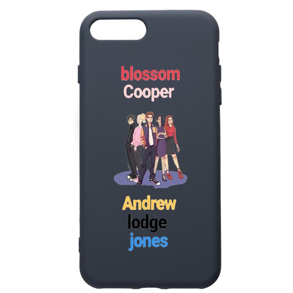 Husa Premium Silicon Compatibila Cu Apple iPhone 8 Plus / iPhone 7 Plus, Riverdale, cu interiorul din material textil, protectie camera, Alaskan Blue, PAB623